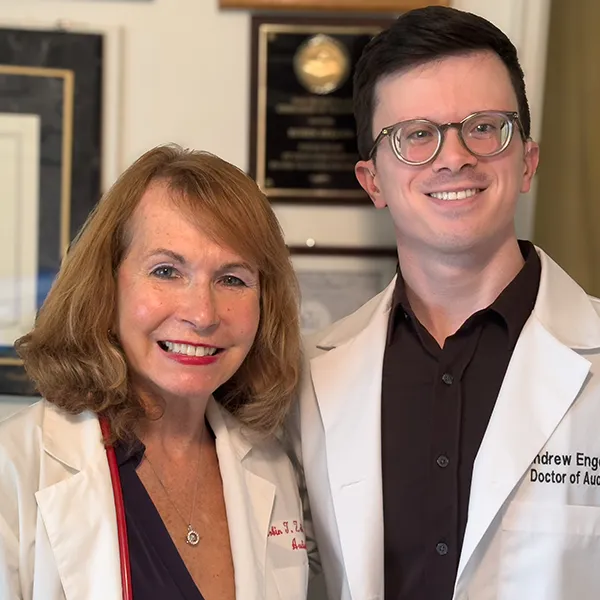 Dr. Robin Zeller and Dr. Andrew Engelhardt